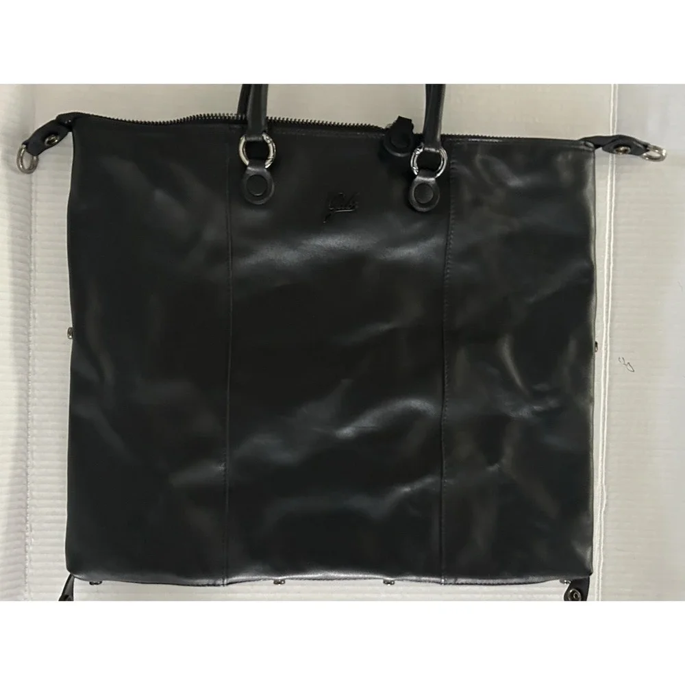 Gabs Bag G3 Plus Italian Black Leather Convertible Bag Wear 5 ways Soft Leather